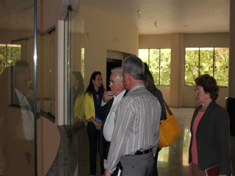 Encontro realizado na Secretaria Executiva do Congresso Florestal Estadual do RS