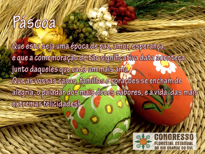 FELIZ PÁSCOA!