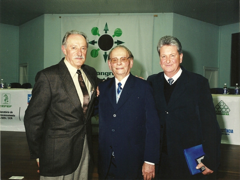 Homenageados com a Distinção do Congresso Florestal 2015