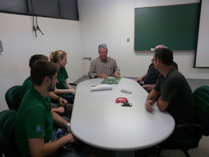Divulgação dos Eventos Florestais de Nova Prata na UFSM - Santa Maria - RS